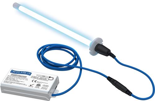 blue tube uv light system